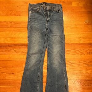 Size 26 Gap Flare Jeans